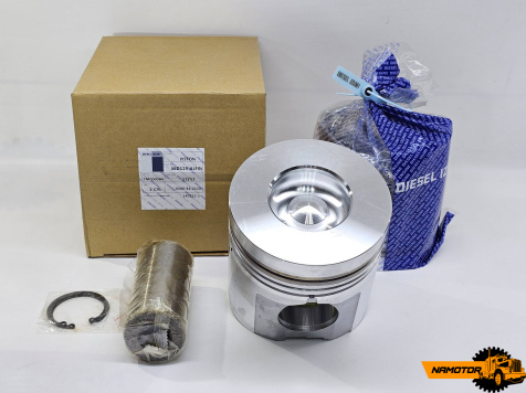 Поршень S6D125E-2. 6D125-2.  6150-32-2110 (fire box-62mm).